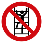 P22	Besteigen für Unbefugt verboten