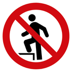 P38	Betreten der Fläche verboten