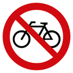 P43	Fahrräder verboten