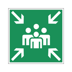 E11 - Rettunsgweg Sammelplatz Sammelstelle