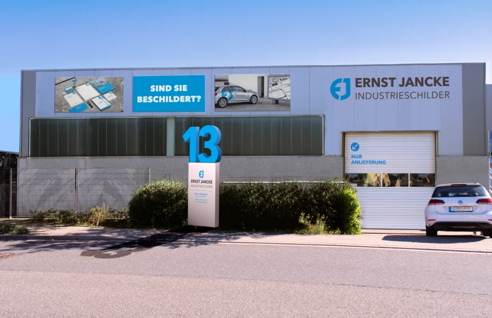 Industrieschilder Jancke