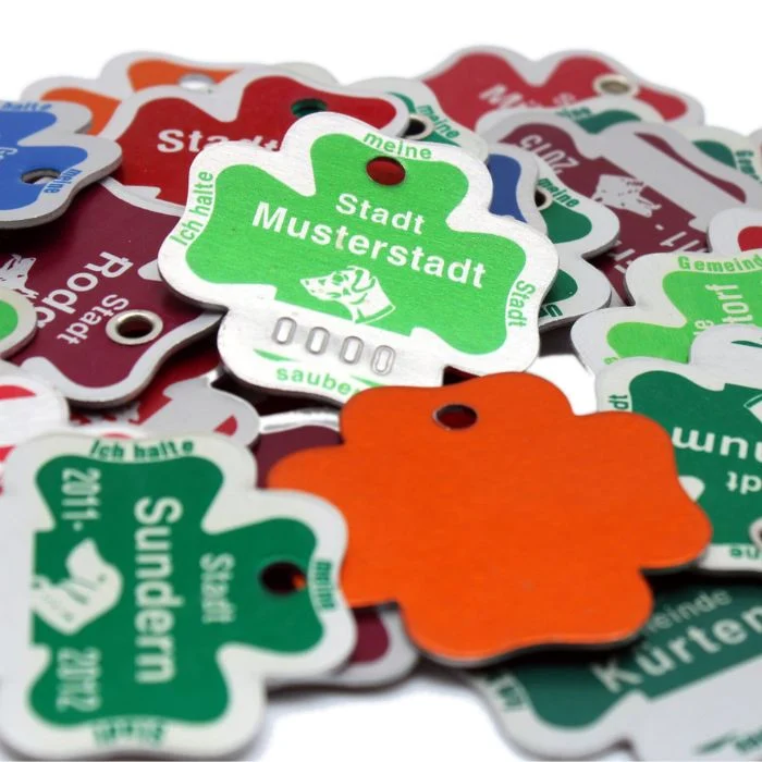 Hundesteuermarken für Städte und Gemeinden