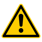 D-W000 - Warnung vor einer Gefahrenstelle