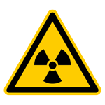 D-W005 - Warnung vor radioaktivenStoffen oder ionisierenden Strahlen