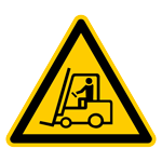 D-W007 - Warnung vor Flurförderzeugen