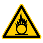 D-W011 - Warnung vor brandförderndenStoffen