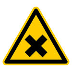 D-W018 - Warnung vor gesundheitsschädlichen oder reizenden Stoffen