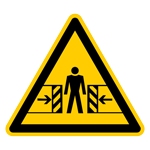 D-W023 - Warnung vor Quetschgefahr